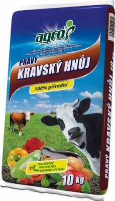Kravsky hnoj 10kg AGRO  78/p
