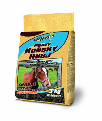 Konský hnoj 3kg AGRO  240/p