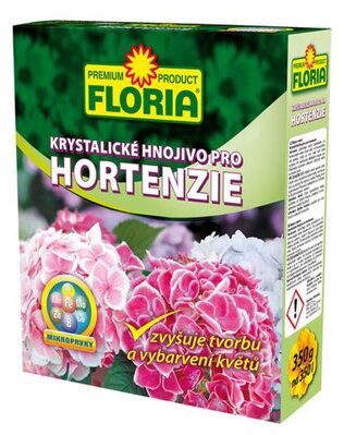 Kryštalické hnojivo na hortenzie 350g Floria