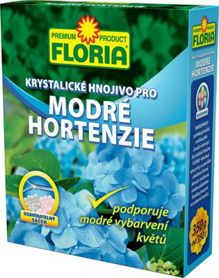 Kryštalické hnojivo na modré hortenzie 350g Floria