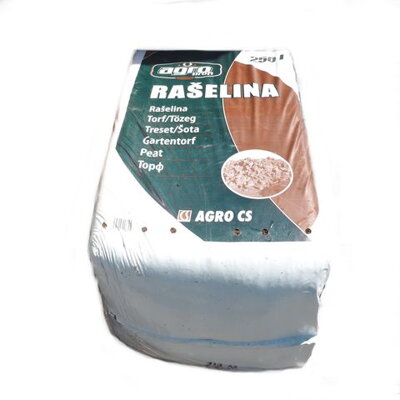 Rašelina 250L Biela  AGRO  18/p