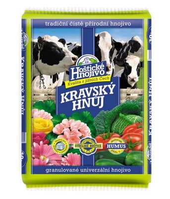 Kravský hnoj 10kg Hošt.  FORE