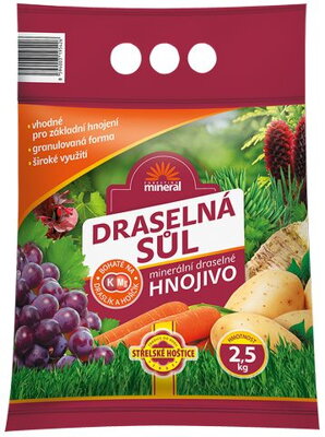 Draselná soľ gran 2,5kg  FORE