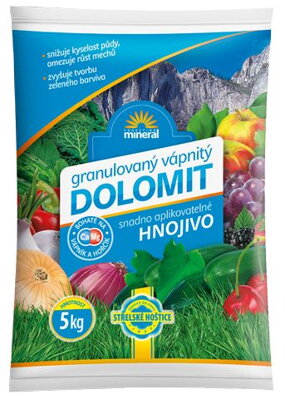 Vápenec dolomit granulovaný 5kg FORE