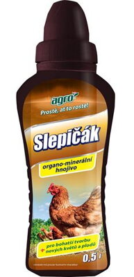 Hnoj.SLEPAČINCE 0,5 L  AGRO  8/b
