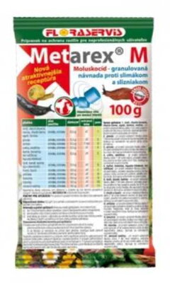 Metarex M 100g  proti slimákom