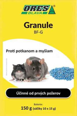 ORES ZED Granule modre 150g  50/k