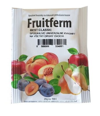 Kvasinky Fruitferm Best Classic 20g na kvas