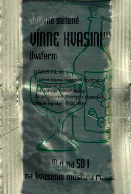 Kvasinky DANSTIL Uvaferm 10g