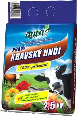 Kravský hnoj 2,5kg AGRO  240/p