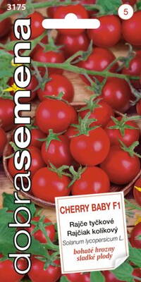 Rajčiak DS CHERRY BABY F1 kolíkový čerešnové 3175