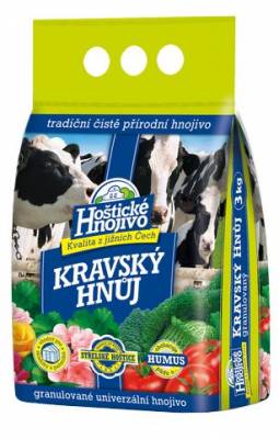 Kravský hnoj 3kg Hošt.   FORE