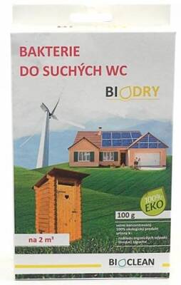 Biodry 100g Baktérie suché WC