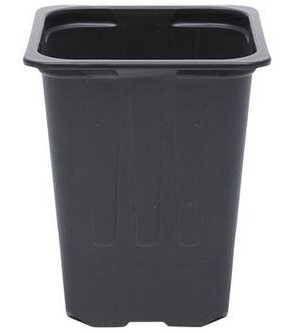 Kontajner 7x7x8cm čierny 230ml