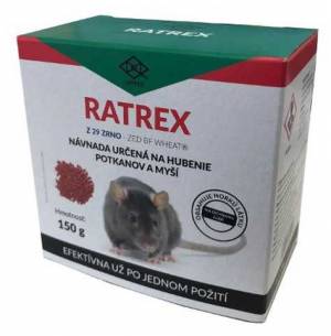Ratrex Z29 150g Zrno cerven